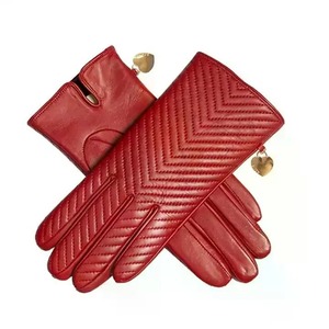 Winter Outdoor Warm Breathable Eco-Friendly <b>Touchscreen</b> Sheepskin Leather <b>Gloves</b> Women Men Custom Fashion Unisex Casual Daily - Product Image 1