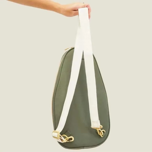 Mochila Deportiva Unisex Personalizada de PU, Bolsa Portátil para Raquetas de Pickleball con Cubiertas Externas para Deportes de Pádel - Product Image 2