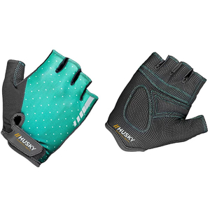 HUSKY SPORTSWEAR Customized Unisex Half Finger Weight Lifting Cycling Shockproof Breathable Microfiber Padded Fingerless Gloves - Product Image 1