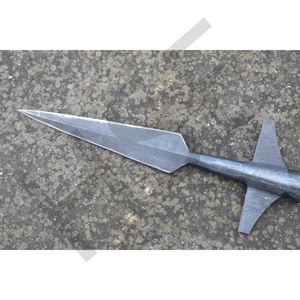 Lance décorative médiévale forgée à la main avec embout et capuchon |   Historique - Product Image 5