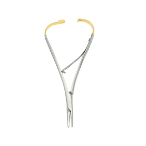 Porte-aiguilles dentaire manuel de haute qualité, forceps en acier inoxydable, outils chirurgicaux orthodontiques, certifié ISO 13485 CE, réutilisable - Product Image 6