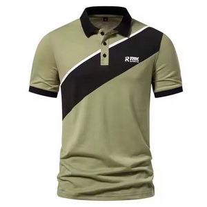 Polo homme personnalisé, plusieurs couleurs, grandes tailles, pour l'été - Product Image 1
