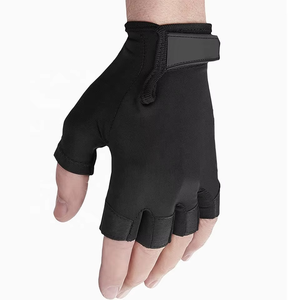 Geo Brothers Men's Women's Half-Finger Vinyl Breathable Non-Slip Weightlifting <b>Gloves</b> for Gym Fitness Training Wholesale - Product Image 3