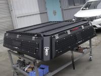 Capot de benne tout-terrain personnalisé en gros avec option en acier galvanisé, compatible Tundra F150, fiable et durable, B2B