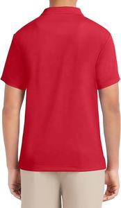 Wholesale Custom Men's for Polo <b>Shirts</b> Casual Collared Short Sleeve Athletic <b>T</b>-<b>Shirts</b> Eco-Friendly Canvas Embroidered Solid - Product Image 2