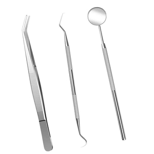 Surgical Dental Instruments Set Stainless Steel Reusable Tools for Dentist Office Examination and Oral Procedure Applications - Product Image 1