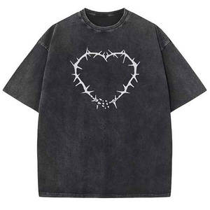 เสื้อยืดคอกลมแขนสั้นทรงปกติสำหรับผู้ชาย ผ้าฝ้าย 100% ดีไซน์เรียบง่าย เป็นมิตรกับสิ่งแวดล้อม สไตล์ลำลอง - Product Image 3