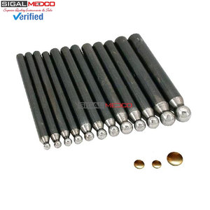 Dapping <b>Punches</b> Surgical Dapping <b>Punch</b> <b>Set</b> Professional Precision Metal Forming Tool Kit Durable Hardened Steel Jewelry Making - Product Image 4