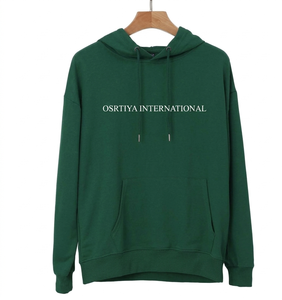 Sudadera con Capucha Ostriya Intl 2026 para Mujer, Personalizable con Logotipo, Corte Holgado, Ecológica, de Poliéster/Algodón, para Invierno - Product Image 1