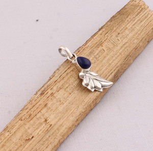 Colgante de Lapislázuli Natural, Plata de Ley 925, Joyería al por Mayor, Collar de Piedra Preciosa Azul Real Intenso para Mujer, Hecho a Mano - Product Image 3