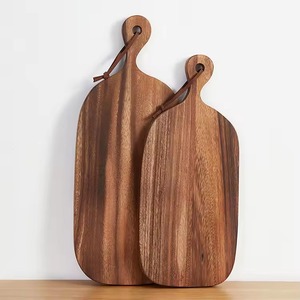 Planche à découper rectangulaire en bois massif, épaisseur 1,5 cm, écologique et compatible lave-vaisselle - Product Image 4
