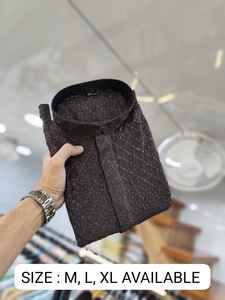 Conjunto de Kurta y Pijama de Viscosa Pura con Bordado Chikankari para Hombre - Product Image 3