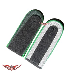 Epaulettes KEW Personalizadas Bordadas en Tela Verde, Simples, Duraderas y de Alta Calidad - Product Image 1