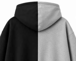 Sudaderas elegantes y de primera calidad con combinación de dos colores, sudaderas de moda, informales, de color sólido y personalizables. - Product Image 5