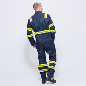 Overol de Seguridad de Poliéster para Hombre, Talla Grande, Transpirable y Reflectante de Alta Visibilidad - Product Image 3