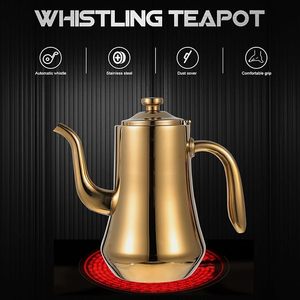 Unique Design Mirror Polished Stainless Steel Eco-Friendly Tea/Coffee <b>Pot</b> Set with <b>Lid</b> and Handle for Home Restaurant Hotel Use - Product Image 5