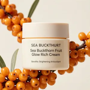 Crème de Nuit Éclat Premium à l'Argousier, Riche en Céramides Liposomales, Hydratant Anti-Âge, ODM/OBM, Développé en Corée pour Femmes - Product Image 1