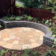High Strength Circle Sandstone Garden <b>Stone</b> All Type Natural Honed Finish Tile - Product Image 5