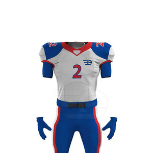 Uniforme de football américain sur mesure, léger, à manches courtes, pour les entraînements des joueurs, vêtements pour hommes - Product Image 4