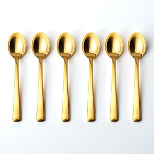 Collection de couverts modernes en or miroir – Ensemble de couverts en acier inoxydable pour une expérience culinaire élégante - Product Image 3