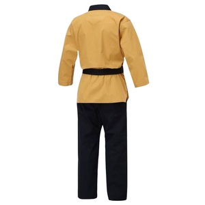 Wholesale Price Karate Uniform Custom Logo Printing Breathable Durable 100% Cotton Martial Arts <b>Outdoor</b> Sportwear Karate Suits - Product Image 2