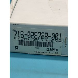ลำ716-028728-001 PLT, WAFER CLAMP 5 "อุปกรณ์เซมิคอนดักเตอร์มรดกระดับโลกที่ได้รับความไว้วางใจจากเงาและชิ้นส่วนที่ - Product Image 4