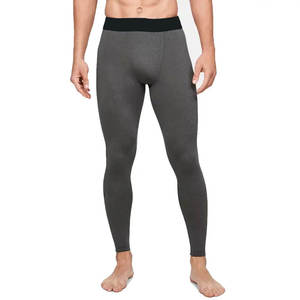 Leggings de compresión para hombre, licra/poliéster, cintura elástica, longitud completa, ligeros y transpirables, diseño personalizado con logo. - Product Image 4