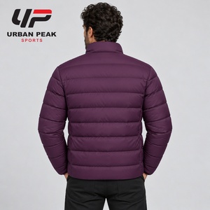 Veste matelassée pour homme de qualité supérieure avec finition en tissu mat, détails de fermeture éclair coordonnés et style minimaliste moderne - Product Image 3