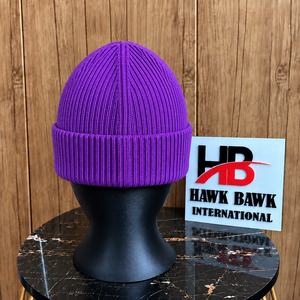 Bonnet unisexe personnalisé avec pompon tricoté, chapeau d'hiver, fabrication OEM, bonnet d'hiver décontracté doux, taille adulte 56-58 cm - Product Image 2