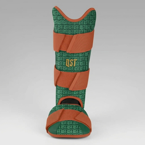 QST New Arrival Baseball Batting Shin Guard Professional Softball Leg Protection Non-Slip <b>Elastic</b> Hook Loop Closure Shin Guards - Product Image 1