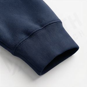 Sudaderas con capucha OEM para universidades y clubes, con logotipo personalizado, tela cálida de algodón y poliéster, chaqueta elegante con cremallera completa, ropa deportiva, color personalizado. - Product Image 6