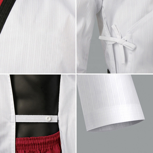 Uniforme de Taekwondo Personalizable para Hombre, Ligero, de Secado Rápido, Transpirable, Tela de Poliéster/Algodón, Costuras Reforzadas, Color y Talla Personalizables - Product Image 5