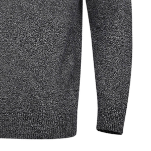 Pull à col rond pour homme, 100% coton, motif à pois, manches longues, doux, respirant, décontracté, pour l'hiver - Product Image 5
