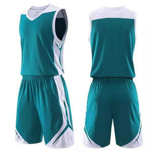 Dernier modèle de tenue de basketball réversible en polyester par sublimation, vêtements de sport en gros pour universités, économique - Product Image 3