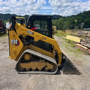 Chargeuse compacte sur chenilles CAT 259D3 pour la construction et la manutention de matériaux - Product Image 1