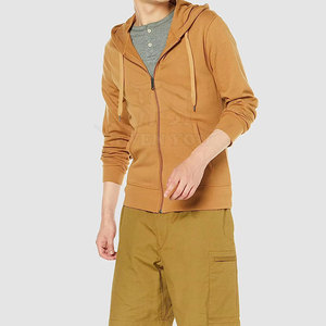 Sudaderas con capucha duraderas con cremallera para actividades al aire libre, cálidas y cómodas, con bolsillos frontales. - Product Image 2