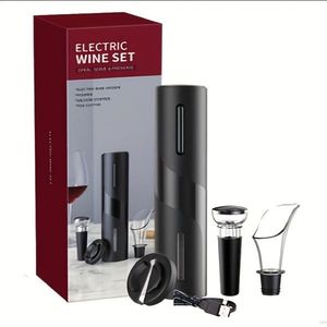 Set Apribottiglie Elettrico Automatico Intelligente, Cavatappi e Accessori per Vino - Product Image 1