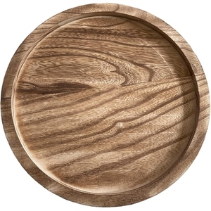 Bandeja de Servir de Madera, Plato para Comida con Asas Laterales para Té, Café, Desayuno y Uso en Hoteles y Restaurantes, Rectangular Grande - Product Image 2