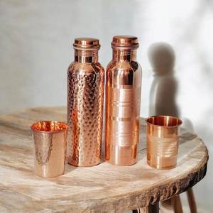 Botella de Cobre para Beber, Artículos de Hidratación para un Estilo de Vida Global, para Compradores y Distribuidores Internacionales - Product Image 3