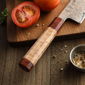 มีดเชฟดีไซน์ล่าสุด พร้อมใบมีดเหล็กดามัสกัส ผลิตด้วยมือแบบสั่งทำพิเศษ มีดครัวเหล็กดามัสกัสสำหรับเชฟ ผลิตในประเทศปากีสถาน - Product Image 6