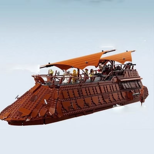 3942 piezas, modelo de ensamblaje de rompecabezas de la batalla estelar del Barco de Vela de Jabba en el Abisalón de Sarlacc, 75397, bloques de construcción para adultos y niños, regalos de cumpleaños - Product Image 5