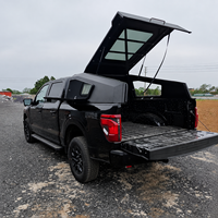 Caja de Carga Rígida de Aluminio para Ford F-150 con Techo Deslizante y Ventanas con Cierre para Cama de 6.5 pies