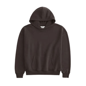 โรงงานผู้ผลิตเสื้อผ้าสตรีทแวร์ขายส่งโดยตรง ผ้าฝ้ายฟลีซ 100% เสื้อโอเวอร์ไซส์แบบยูนิเซ็กซ์ พิมพ์ลายกราฟิกตามสั่ง 500 GSM - Product Image 2