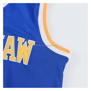 BLUE ICE INDUSTRIES Maillot de basket-ball personnalisé pour homme, marque de mode, brodé, All Stars, en mesh respirant, unisexe, vêtements d'équipe pour adultes - Product Image 6