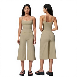 ชุดโยคะไร้ตะเข็บคุณภาพสูงสำหรับผู้หญิง แบรนด์ส่วนตัว ไซส์ใหญ่พิเศษ XXL XL 6XL ระบายอากาศได้ดี - Product Image 4