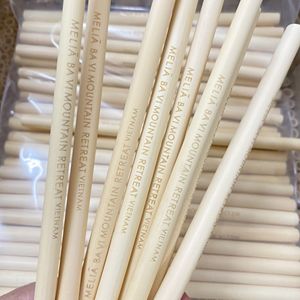 Reusable Biodegradable Durable Natural Organic Eco-Friendly <b>Bamboo</b> Drinking <b>Straws</b> - Product Image 1