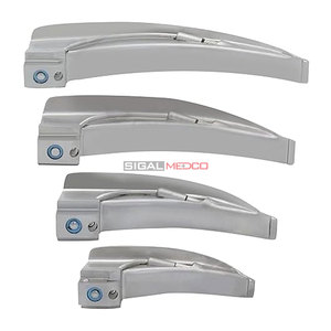 Ensemble de laryngoscope vétérinaire de haute qualité à quatre lames en acier inoxydable, avec réglage manuel à double poignée pour une détection précise de la gorge - Product Image 4
