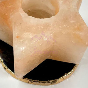 Lámpara de Sal 100% Natural en Forma de Estrella, Nueva en Stock, Mejor Precio, Lámpara de Sal en Forma de Estrella en Venta - Product Image 5