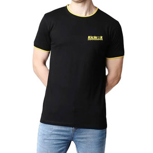 Camiseta Casual para Hombre, Transpirable, 100% Algodón, Perfecta para el Verano, Corte Relajado, Comodidad Diaria - Product Image 1