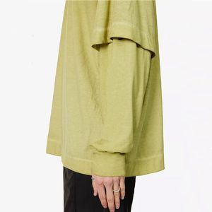 T-shirt double couche style urbain, tissu confortable et tendance, coupe élégante, pour hommes et femmes, décontracté, pour le quotidien et les activités de plein air - Product Image 4